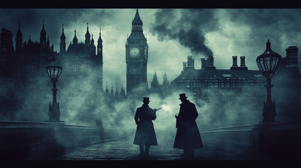 Couleurs et typographie : Décryptage des affiches et résumé du film Sherlock Holmes 2 A Game of Shadows 2